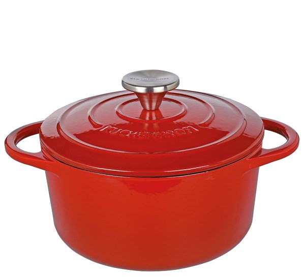 Küchenprofi Provence 0401000420 Bratentopf rund 20cm - Classic Red