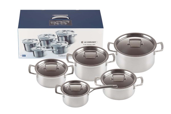 Le Creuset 3-Ply 96209400001000 Topfset 5-tlg.