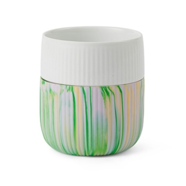 Royal Copenhagen Fluted Contrast 1084702 Mug 35cl Marble Limeburst