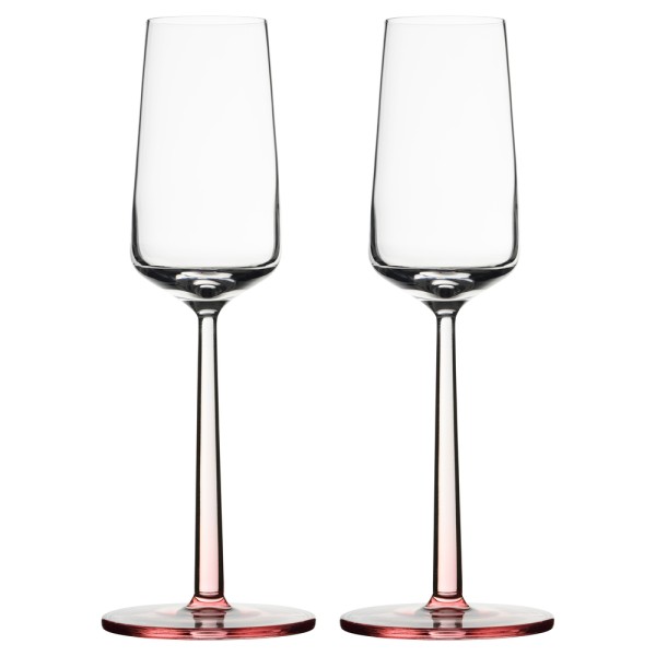 Iittala Essence 1084107 Sektglas 0,21l Rose - 2stk. (Saisonfarbe)