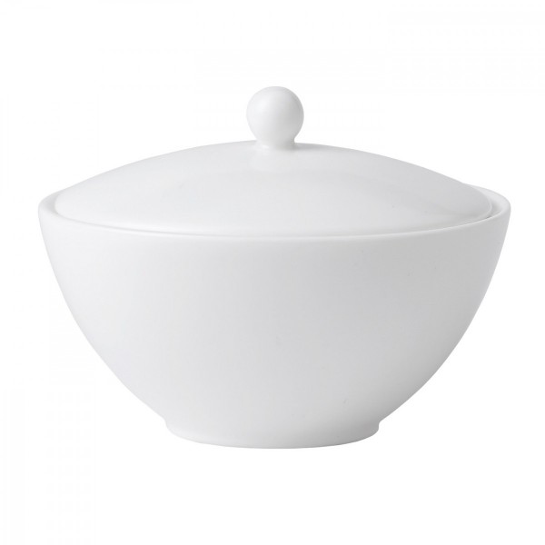 Wedgwood Jasper Conran White Zuckerdose (09561) (Auslauf 31.3.24)