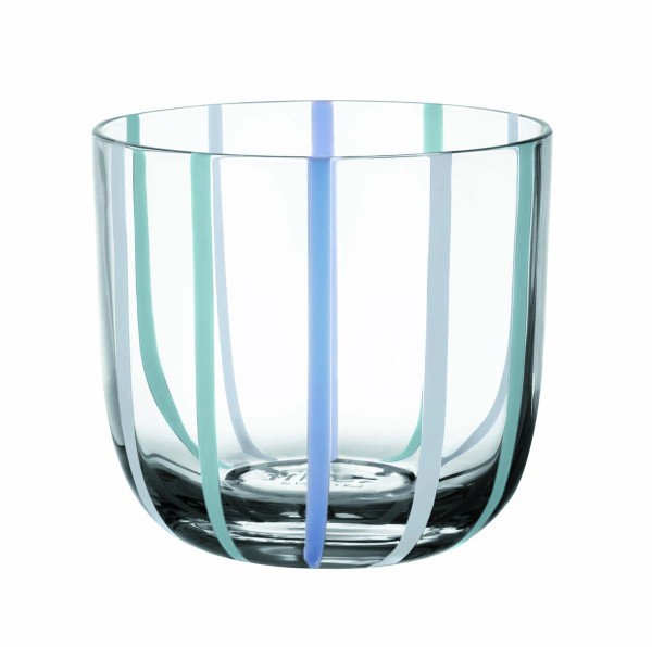 Villeroy &amp; Boch Like 1951918180 Stripes Aqua Wasserglas, Set 2tlg.