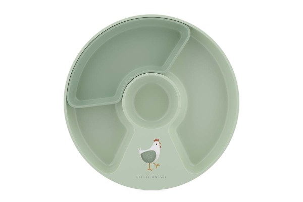 Mepal Mio - Little Farm 108002565399 Kinderteller Mit Unterteilung