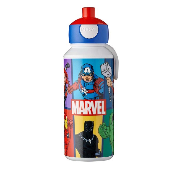 Mepal Campus 107410065395 Trinkflasche Pop-Up 400ml - Avengers