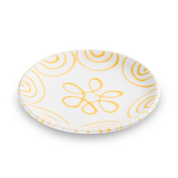 Gmundner Gelbgeflammt 0101TDCU20 Dessertteller Cup (Ø 20cm)