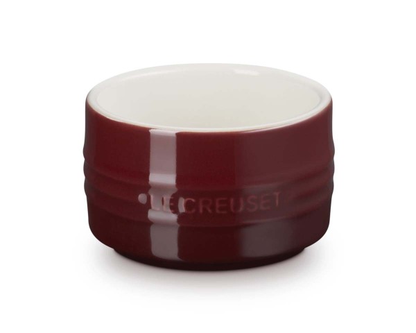 Le Creuset Steinzeug 70403209490099 Stapelbares Förmchen 8cm 0,2L - Garnet