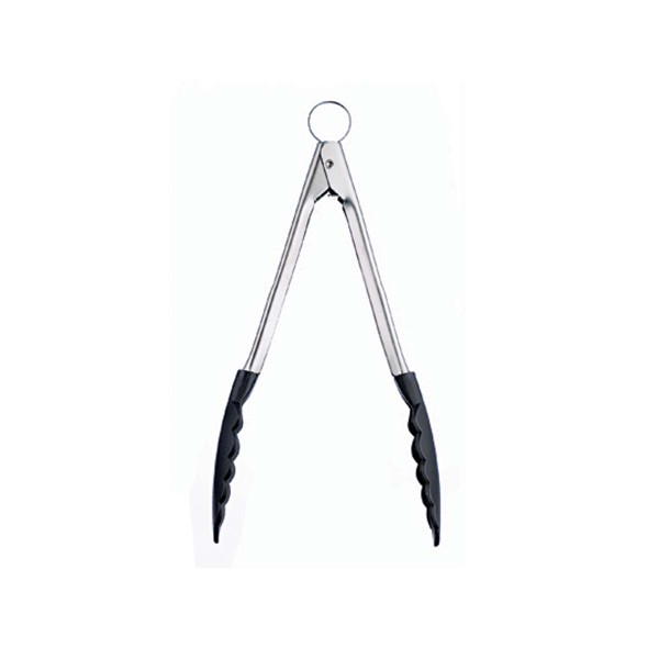 Cuisipro 74708602 Koch- und Servierzange schwarz, 24 cm