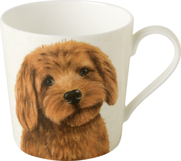 Ihr FARM DOG cream BOJ1047560 Bone China Becher 350 ml