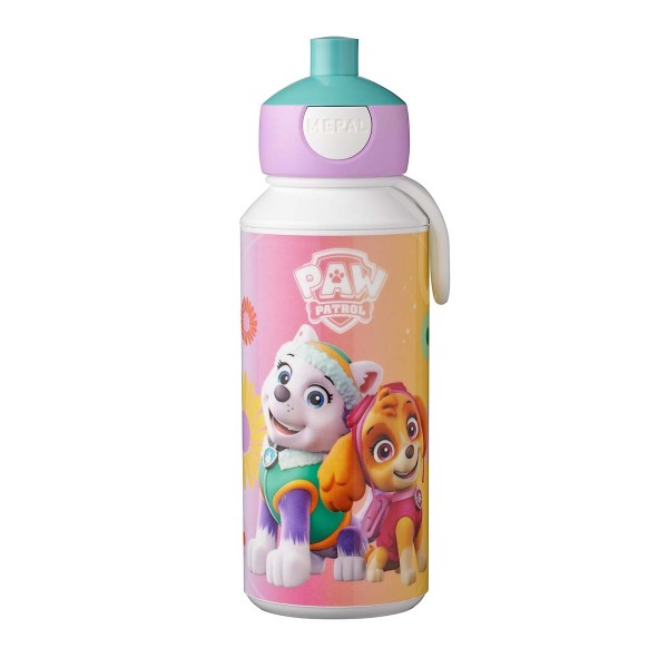 Mepal Campus 107410065397 Trinkflasche Pop-Up 400ml - Paw Patrol Girls