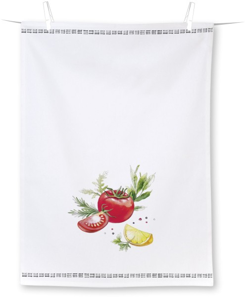IHR Fresh Tomatoes T1100800 Geschirrtuch 70 x 50 cm