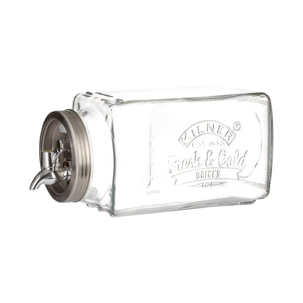 Kilner Vorratsbehälter 0025.071 Kühlschrank Getränkespender,3 Liter