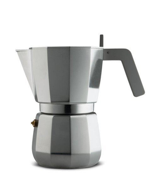 Alessi Moka DC06/9 FM Espressokocher groß, 0,45 l