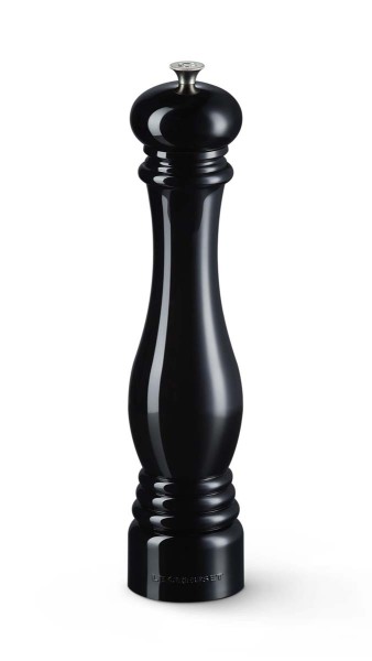Le Creuset Mühlen 96002800140000 Salzmühle groß 32cm - Schwarz Glänzend