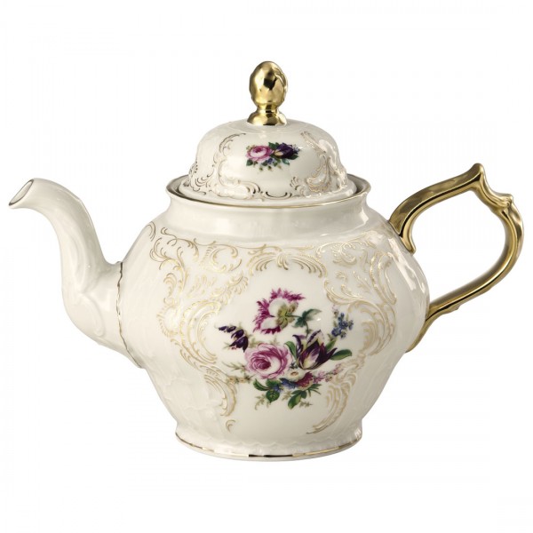 Rosenthal Sanssouci Elfenbein Diplomat Teekanne 6 Personen 1,25 l