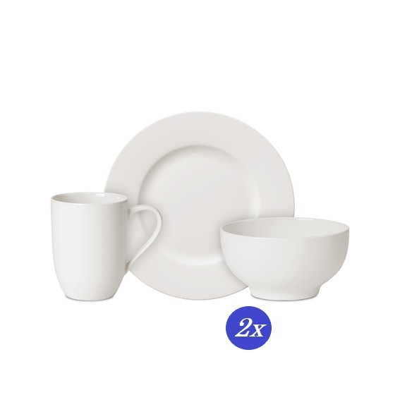 Villeroy &amp; Boch For me 1041537041 Frühstücks-Set 2 Pers.
