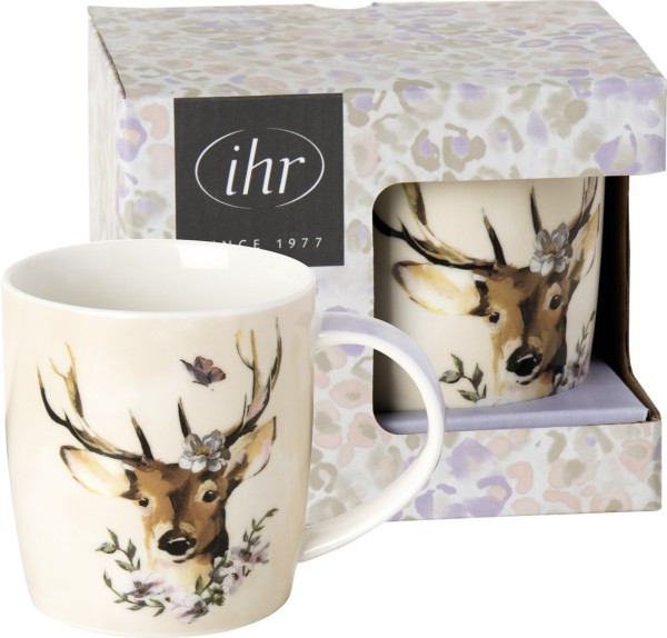 Ihr JANNE cream POM 939060 Porzellanbecher
