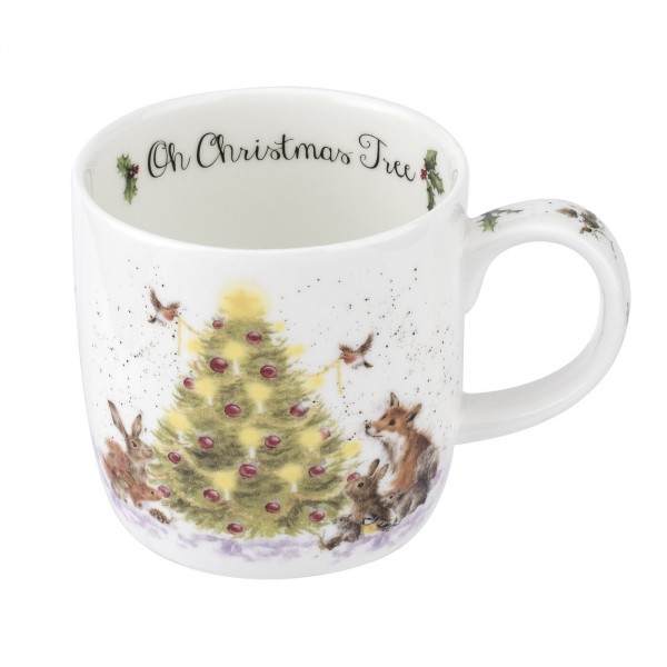 Wrendale Oh Christmas Tree (mix) Becher 0.31L