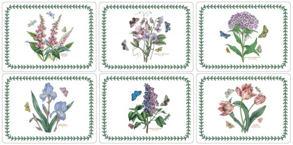 Portmeirion Botanic Garden X0010568013 Tischset 6-tlg. 30,5 x 23 cm