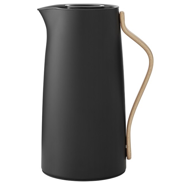 Stelton Emma X-200-3 Isolierkanne, Kaffee 1,2 l, matt schwarz