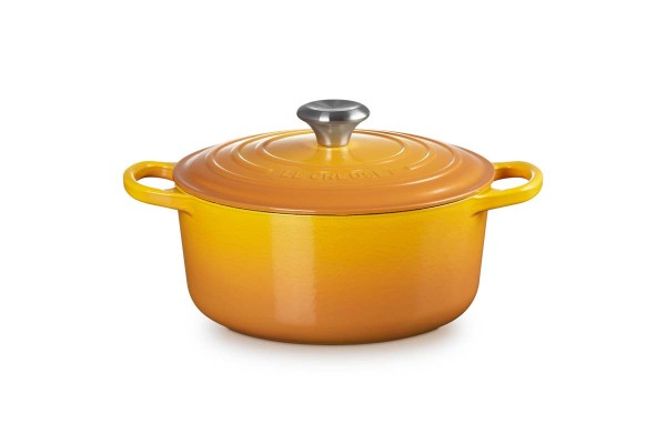 Le Creuset Gusseisen - Signature 21177246724430 Bräter rund 24cm 4,2L - Nectar