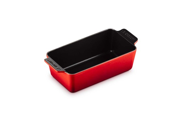 Le Creuset Kochgeschirr 20221230600422 Backform Rechteckig 23x13cm - Kirschrot