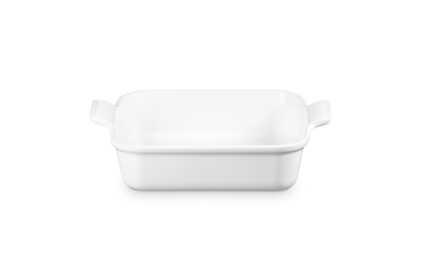 Le Creuset Poterie 91005723010100 Auflaufform Tradition quadratisch 23cm - Weiß