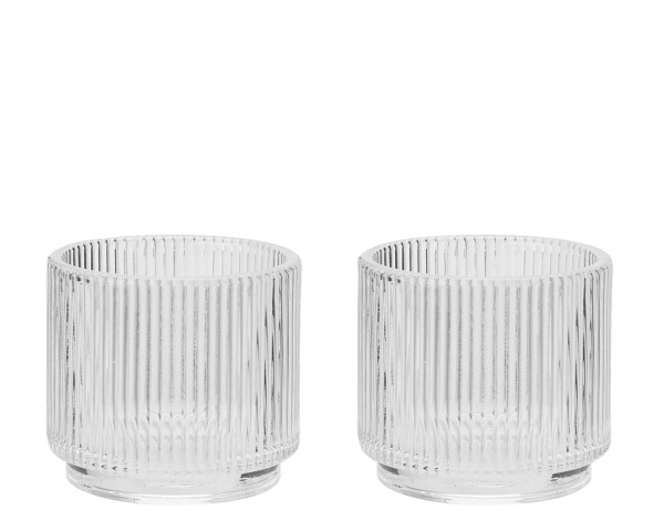 Stelton Pilastro x-522 Teelichthalter, 2 Stück