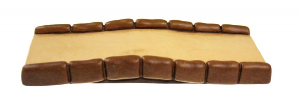 Thun Die klassische Krippe 2 Stück gerade Straße (S3040A91) 15 x 7,5 cm