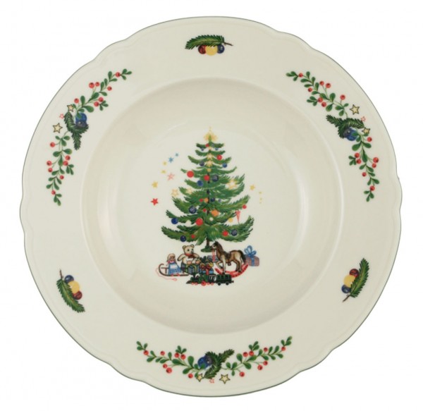 Seltmann Marieluise Weihnachten Suppenteller rund 23 cm