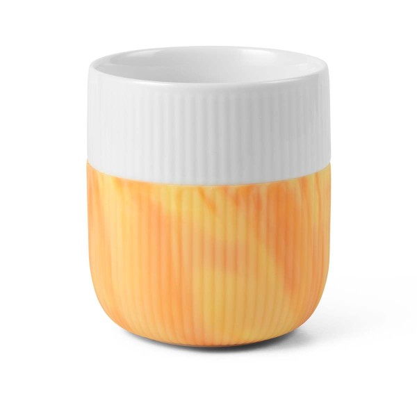 Royal Copenhagen Fluted Contrast Mug 1073108 33cl Marble Fieri Yellow