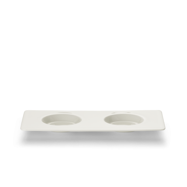 Dibbern Konisch-Zylindrisch 0218600000 Tablett 12x25 cm mit 2 Spiegeln (Auslaufartikel)