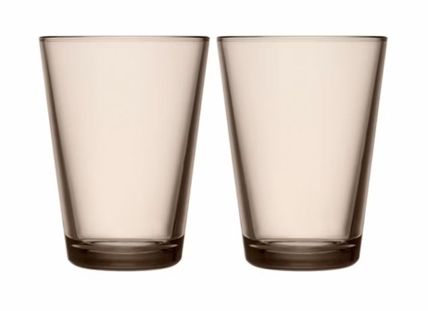 Iittala Kartio 1051120 Glas 0,4l - linen 2stk