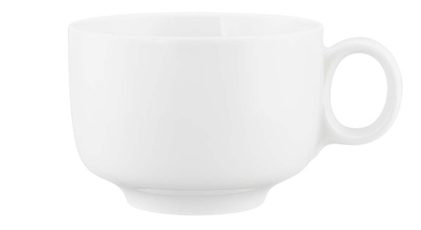 Seltmann Sento Home Weiß Milchkaffeeobertasse 0,35 l mit Henkel