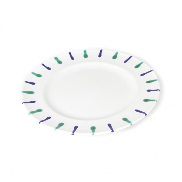 Gmundner Keramik Traunsee Frühstücksteller Gourmet TDGO22 22cm