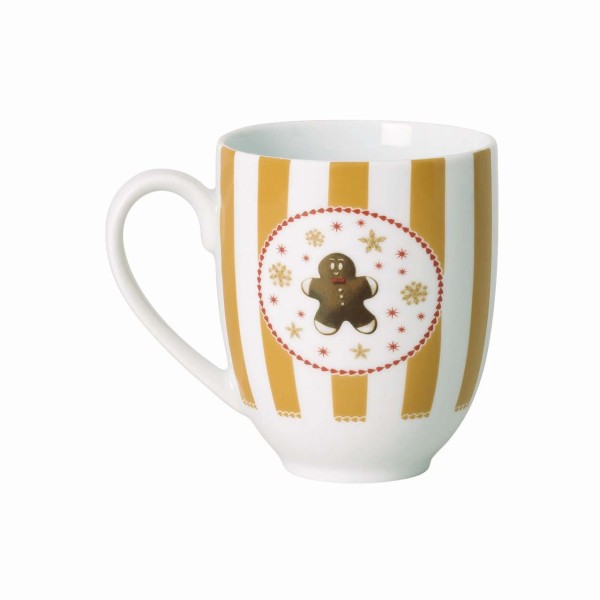 Hutschenreuther Christmas Love Beige Becher mit Henkel 0,4l