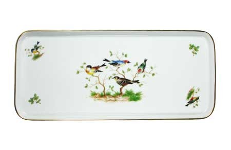 Fürstenberg Alt Fürstenberg Bandolino Kuchenplatte rechteckig 32 cm