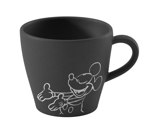 Villeroy &amp; Boch Manufacture Rock - Mickey Mouse 1047191300 Kaffeetasse 0,16l