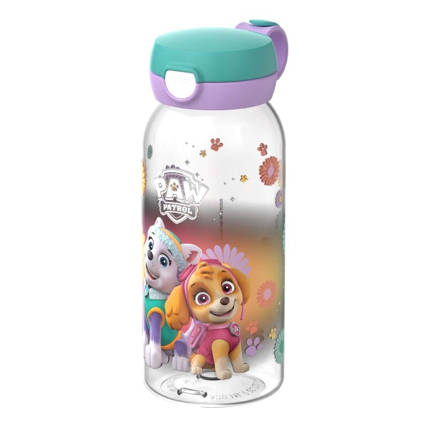 Mepal Campus 107485065397 Trinkflasche mit Klappdeckel 0,6l - Paw Patrol Girls