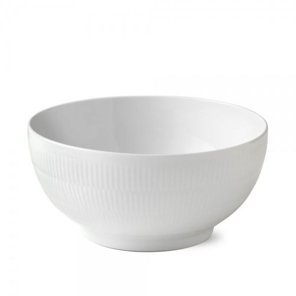 Royal Copenhagen White Fluted Schale 310cl/24cm