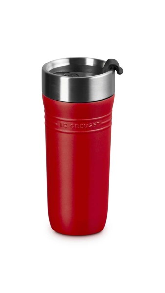 Le Creuset On The Go 41067190600001 Thermobecher 0,35l - Kirschrot