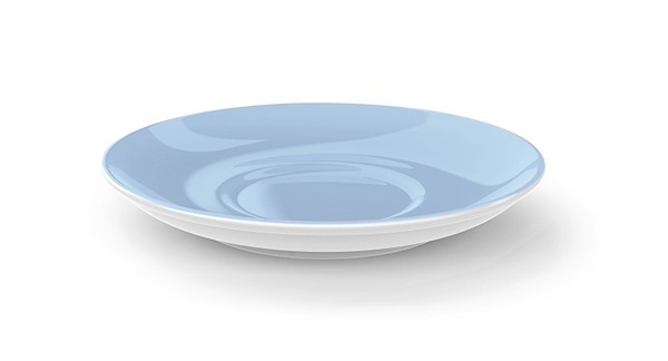 Dibbern Solid Color 2010900063 Morgenblau Kaffee Untertasse 14,5cm