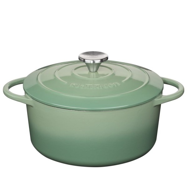 Küchenprofi Provence 0401000324 Bratentopf rund, 24cm - Jade