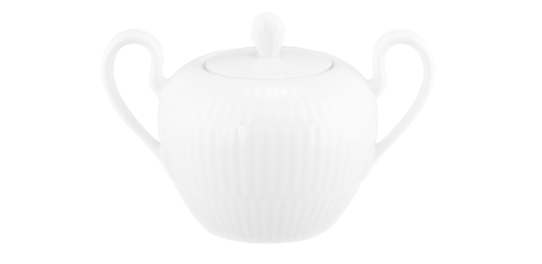 Seltmann Amina Weiß Zuckerdose 0,23l mit zwei Griffen