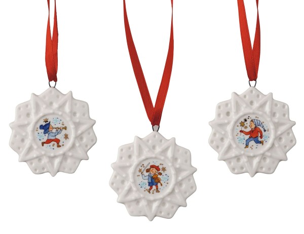 Hutschenreuther Weihnachtsklänge Sammelkollektion 23 Mini-Set 3-tlg. Sterne