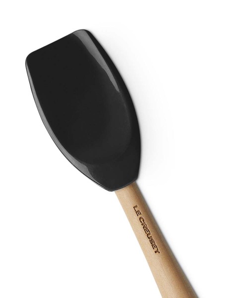 Le Creuset Silikon 42104291400000 Kochlöffel Craft - Schwarz Glänzend