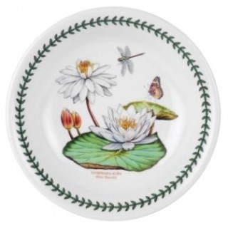 Portmeirion Exotic Botanic Garden Pasta-Bowl EG45740 (white water lily) 20cm