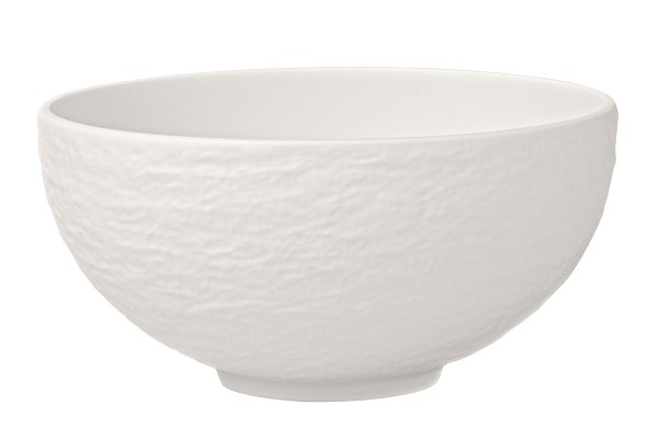Villeroy &amp; Boch Manufacture Rock Blanc 1042402535 Suppenbol 13 cm, 0,47 l