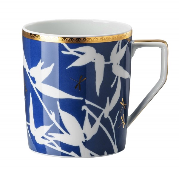 Rosenthal Heritage Turandot blue Becher mit Henkel