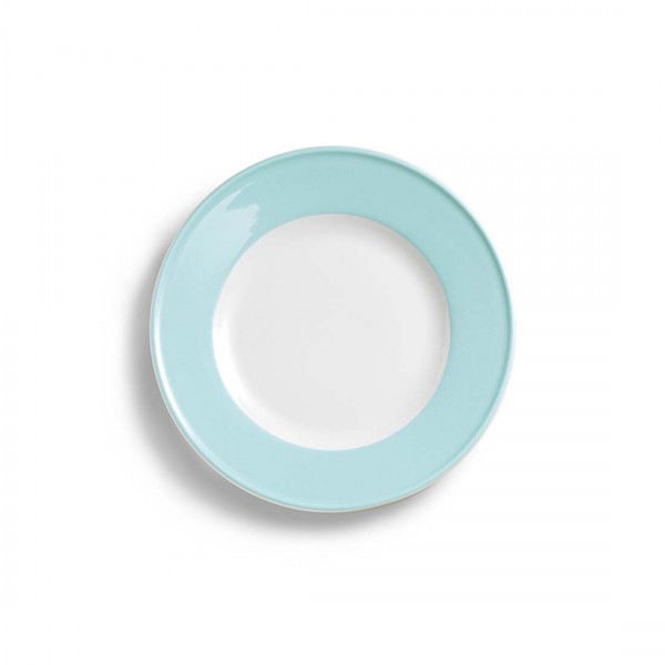 Dibbern Solid Color 2002100026 Eisblau Teller flach 21 cm Fahne