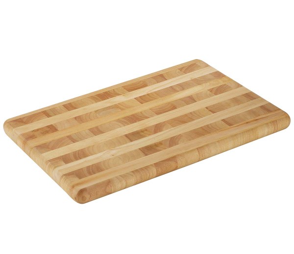 Zassenhaus Gummibaum 050172 Tranchierbrett, Stirnholz 51 x 35 cm